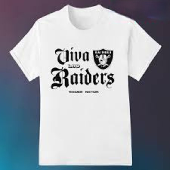 Tops - Las Vegas Raiders White Shirt
